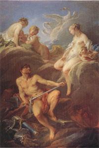 Francois Boucher Venus Requesting Arms for Aeneas from Vulcan (mk05) Germany oil painting art